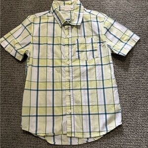 Plaid Short Sleeve Shirt-crazy 8